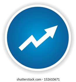Profit,Graph up symbol,vector