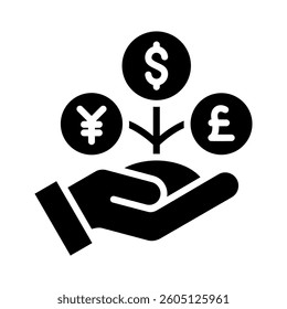 Profits Icon Element for Design
