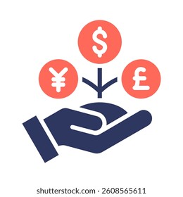 Profits Icon Element for Design