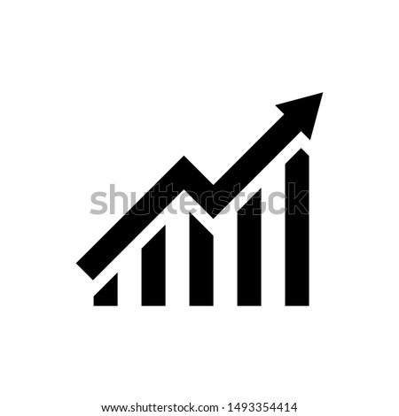 profits icon in trendy design style. profits icon isolated on white background. profits vector icon simple and modern flat symbol for web site, mobile, logo, app, UI. profits icon vector illustration.