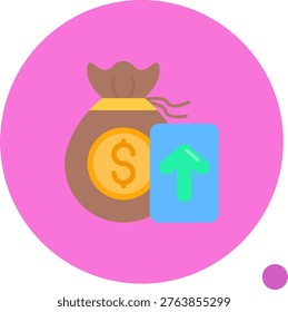 Profits Line vector Icon Design