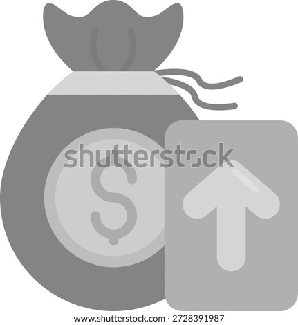 Profits Line vector Icon Design