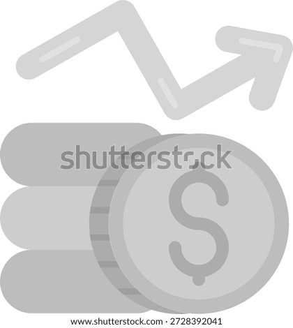 Profits Line vector Icon Design