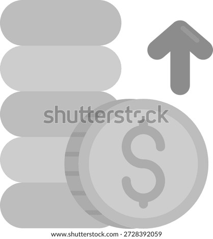 Profits Line vector Icon Design