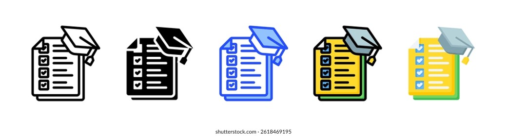 Program Icon Collection With Multiple Styles