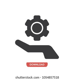 Program settings vector icon