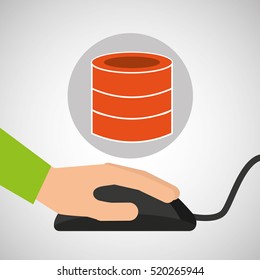 programer software storage data vector illustration eps 10