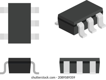 Programmable Gain Amplifiers (PGA), Microchip Rail to Rail Input Output, 5-Pin are Operational, Instrumentation or Differential Amplifiers in which the gain can be programmed or selected vector