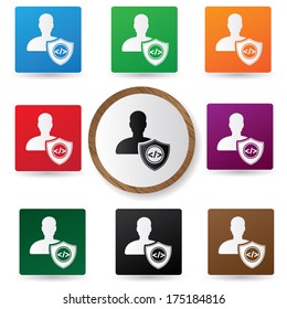 Programmer buttons,vector