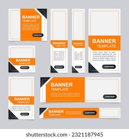 Programmer course presentation web banner design template. Vector flyer with text space. Advertising placard with customized copyspace. Printable poster for advertising. Arial font used