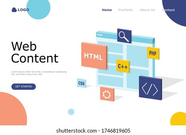 Programmer and Engineering Development Vector Illustration Concept, Suitable for web landing page, ui, mobile app, editorial design, flyer, banner, and other related occasion