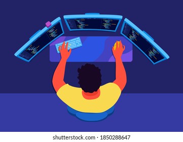 Programmer Cartoon Images Stock Photos Vectors Shutterstock