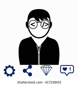 Programmer icon.