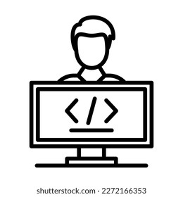 Programmer Icon Design For Personal And Commercial use