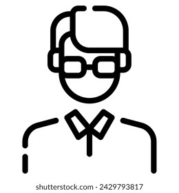Programmer icon illustration for web, app, infographic, etc