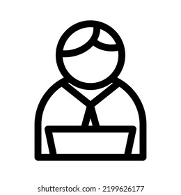 programmer icon or logo isolated sign symbol vector illustration - high quality black style vector icons
