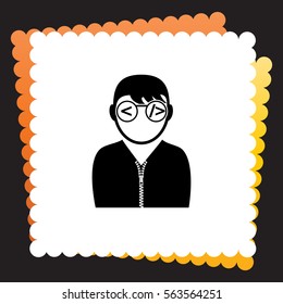 Programmer  icon. Vector design. 