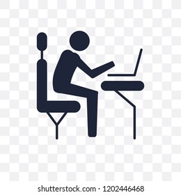 Programmer transparent icon. Programmer symbol design from Professions collection. Simple element vector illustration on transparent background.