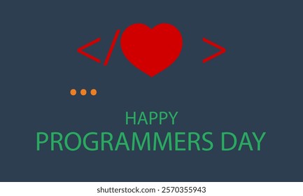 Programmers happy day Software development, vector art illustration.