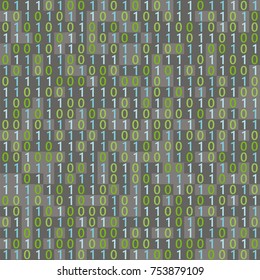 Programming 0 1 background pattern grey seamless texture