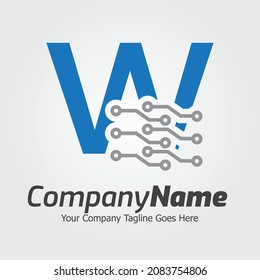Programming code and computer monitor logo template. Coding school vector design. Computer science logotype