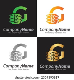 Programming code and computer monitor logo template. Coding school vector design. Computer science logotype