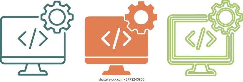 Programming Code Development Icon Set: Vector Hand-Drawn Software Icons, Transparent Background, Simple Minimalist Graphics for IT and Web Engineering - Powered by Shutterstock - Get 15% off with code: PIKWIZARD15