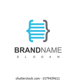 Programming Code Logo Design Inspiration