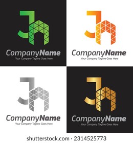 Programming code and technology logo template. Coding school vector design. Computer science logotype