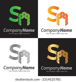 Programming code and technology logo template. Coding school vector design. Computer science logotype