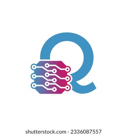 Programming code and technology logo template. Coding school vector design. Computer science logotype