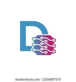 Programming code and technology logo template. Coding school vector design. Computer science logotype