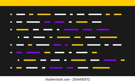 Programming. Coding. Development and software. Web. SEO. Flat style. Vector illustration