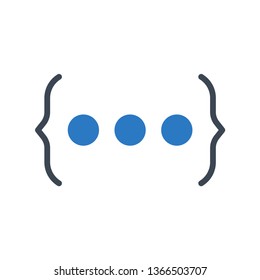 programming glyph double color