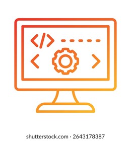 Programming Icon Element for Design