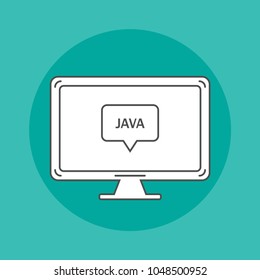 Programming icon on desktop