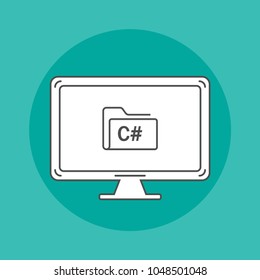 Programming icon on desktop