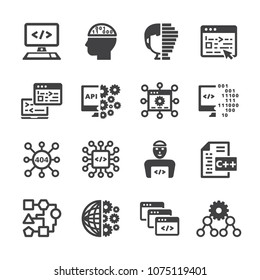 Programming Icon Set