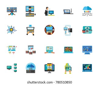 Programming icon set