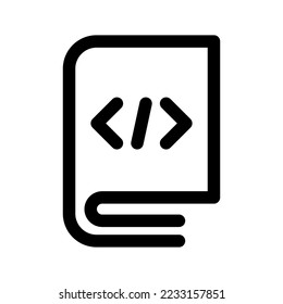 Programming Icon Vector Symbol Design Illustration
