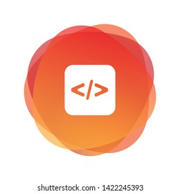 PROGRAMMING AND ILLUSTRATION ICON CONCEPT