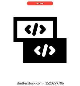programming language icon isolated sign symbol vector illustration - high quality black style vector icons
