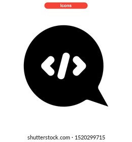 programming language icon isolated sign symbol vector illustration - high quality black style vector icons

