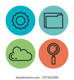 programming languages set icons