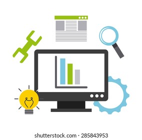 programming software design, vector illustration eps10 graphic 