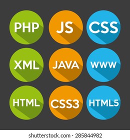 programming software design, vector illustration eps10 graphic 