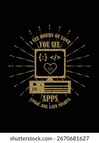 programming t-shirt design on poetry