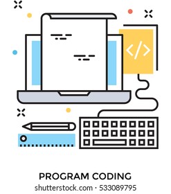 Programming Vector Icon