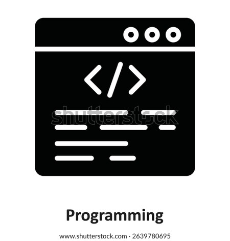 Programming Vector Icon which can easily modify or edit

