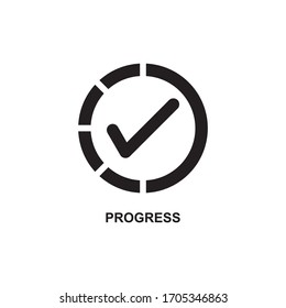 PROGRES ICON , LOADING ICON VECTOR